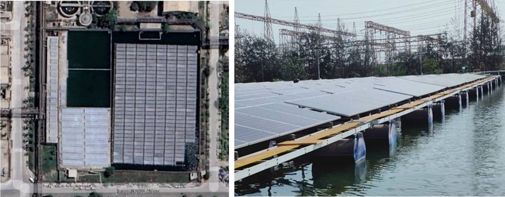 732 kW Floating Solar PV System